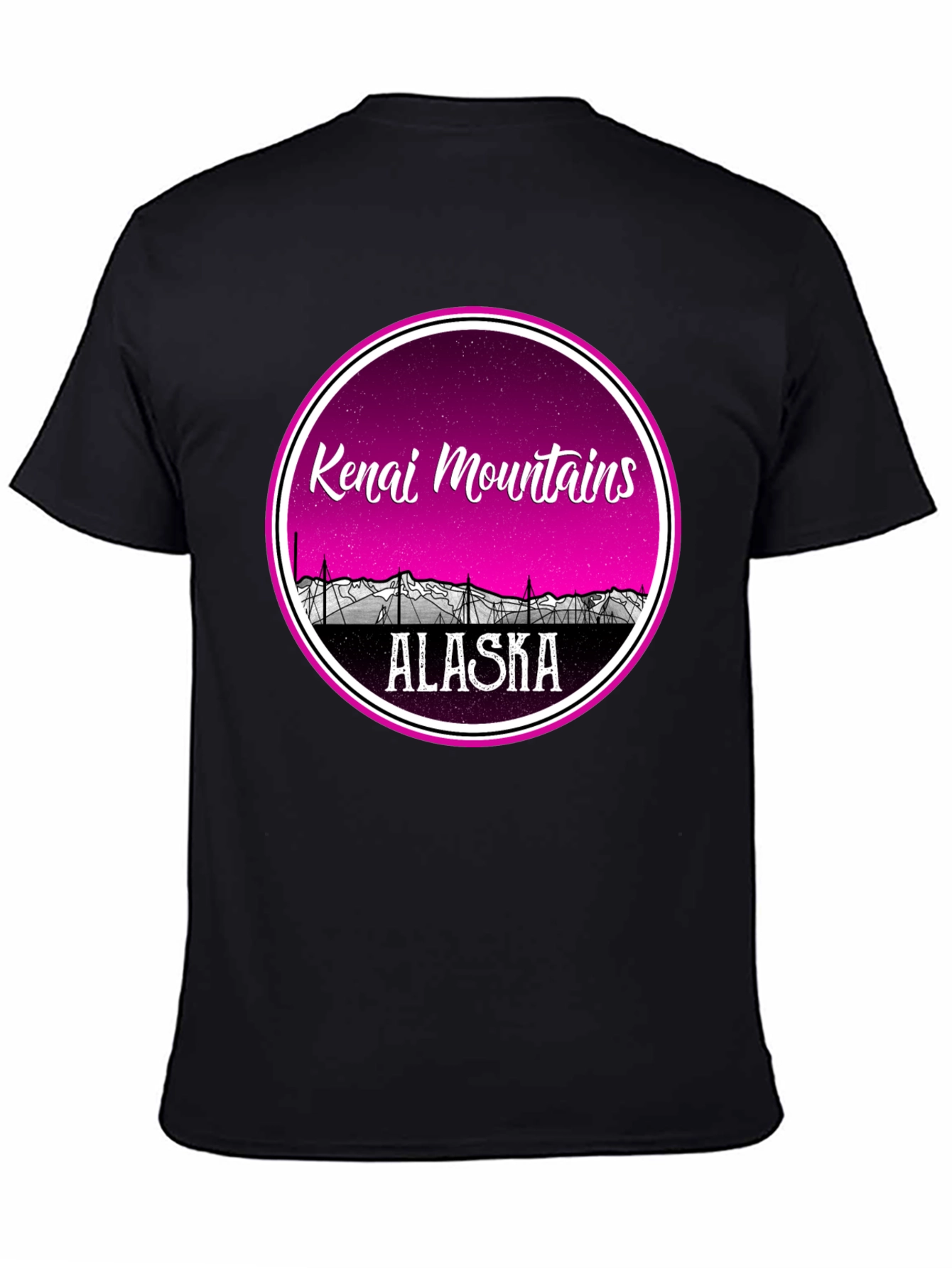 Kenai Mountains Alaska Graphic Tee