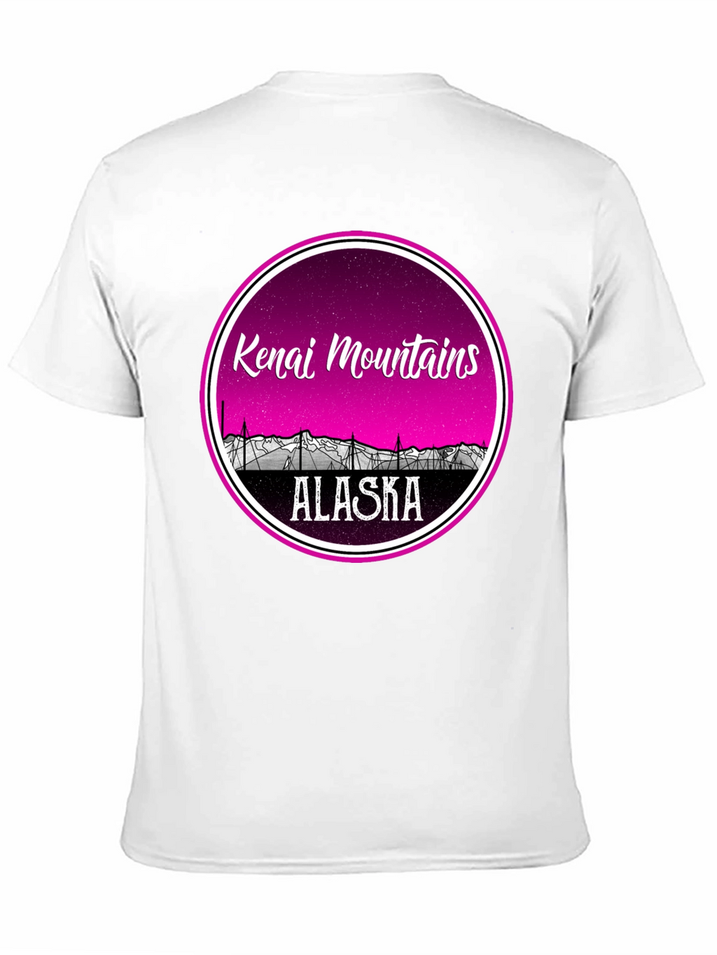 Kenai Mountains Alaska Graphic Tee