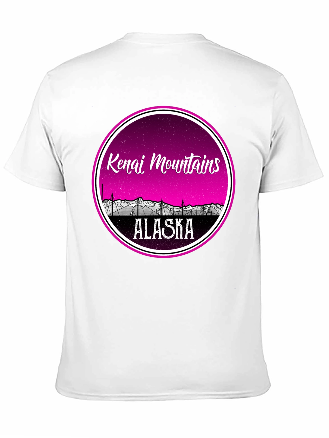 Kenai Mountains Alaska Graphic Tee