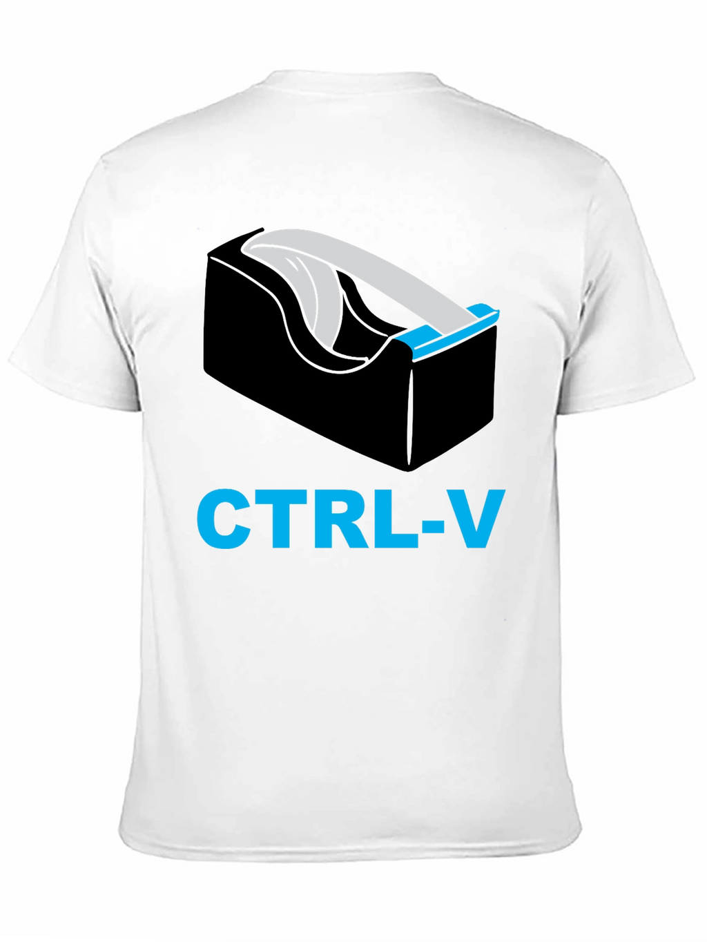 CTRL-V Tape Dispenser Graphic T-Shirt