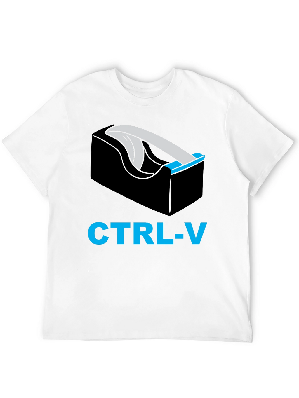 CTRL-V Tape Dispenser Graphic T-Shirt