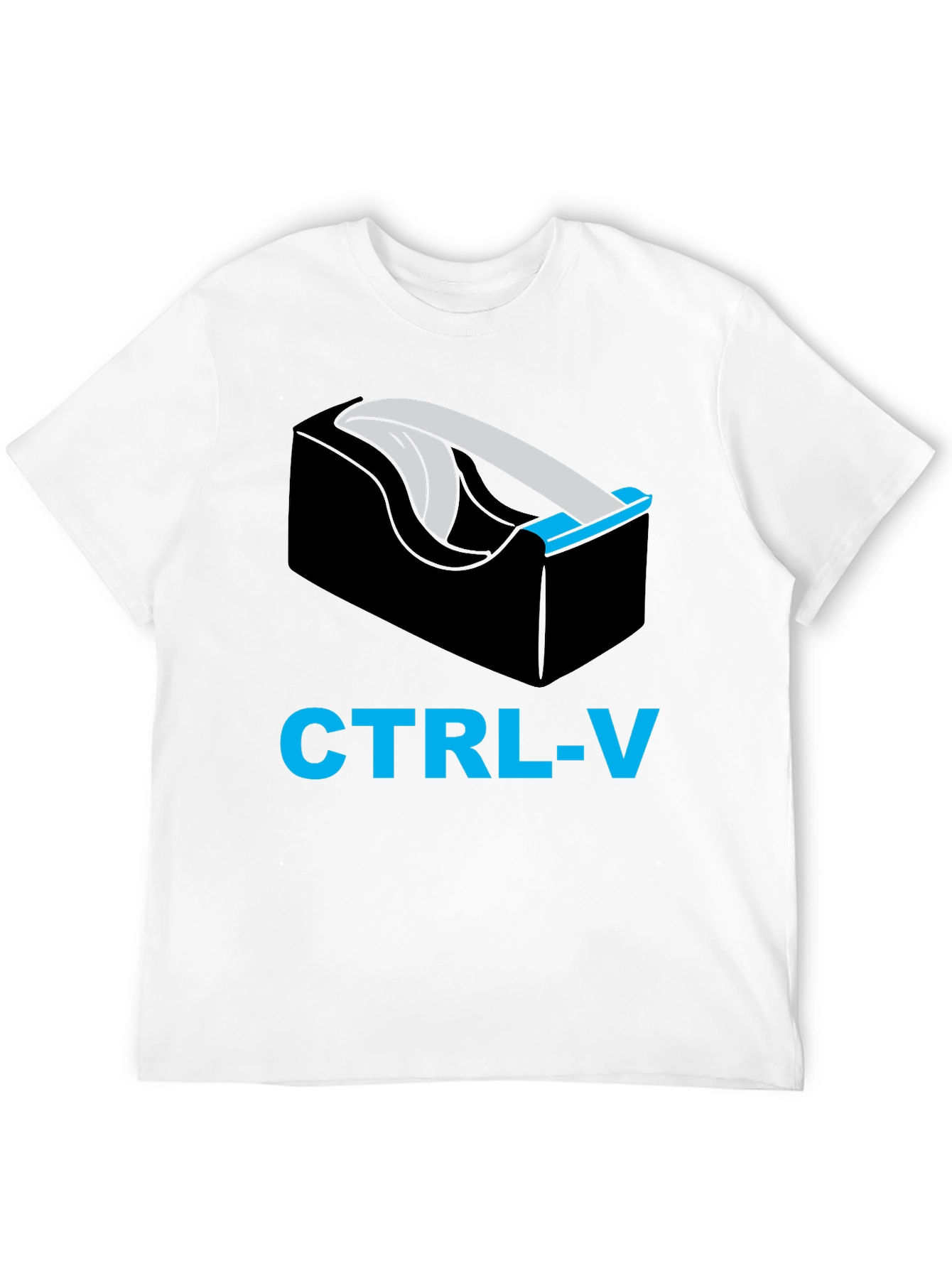 CTRL-V Tape Dispenser Graphic T-Shirt