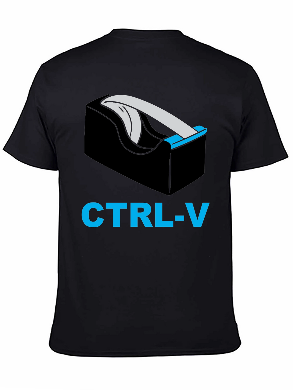 CTRL-V Tape Dispenser Graphic T-Shirt