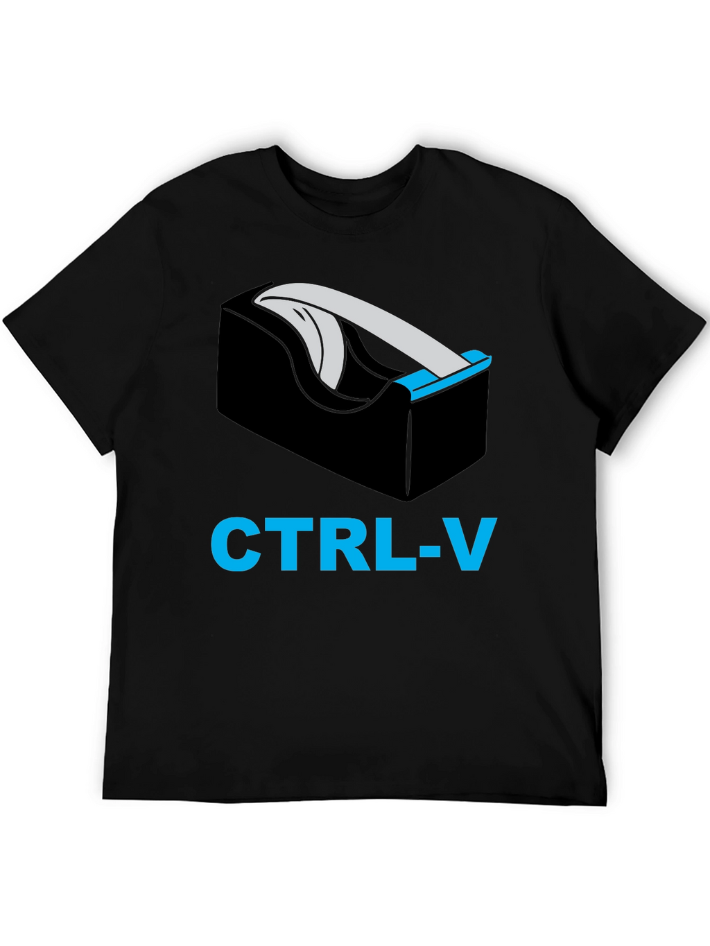 CTRL-V Tape Dispenser Graphic T-Shirt