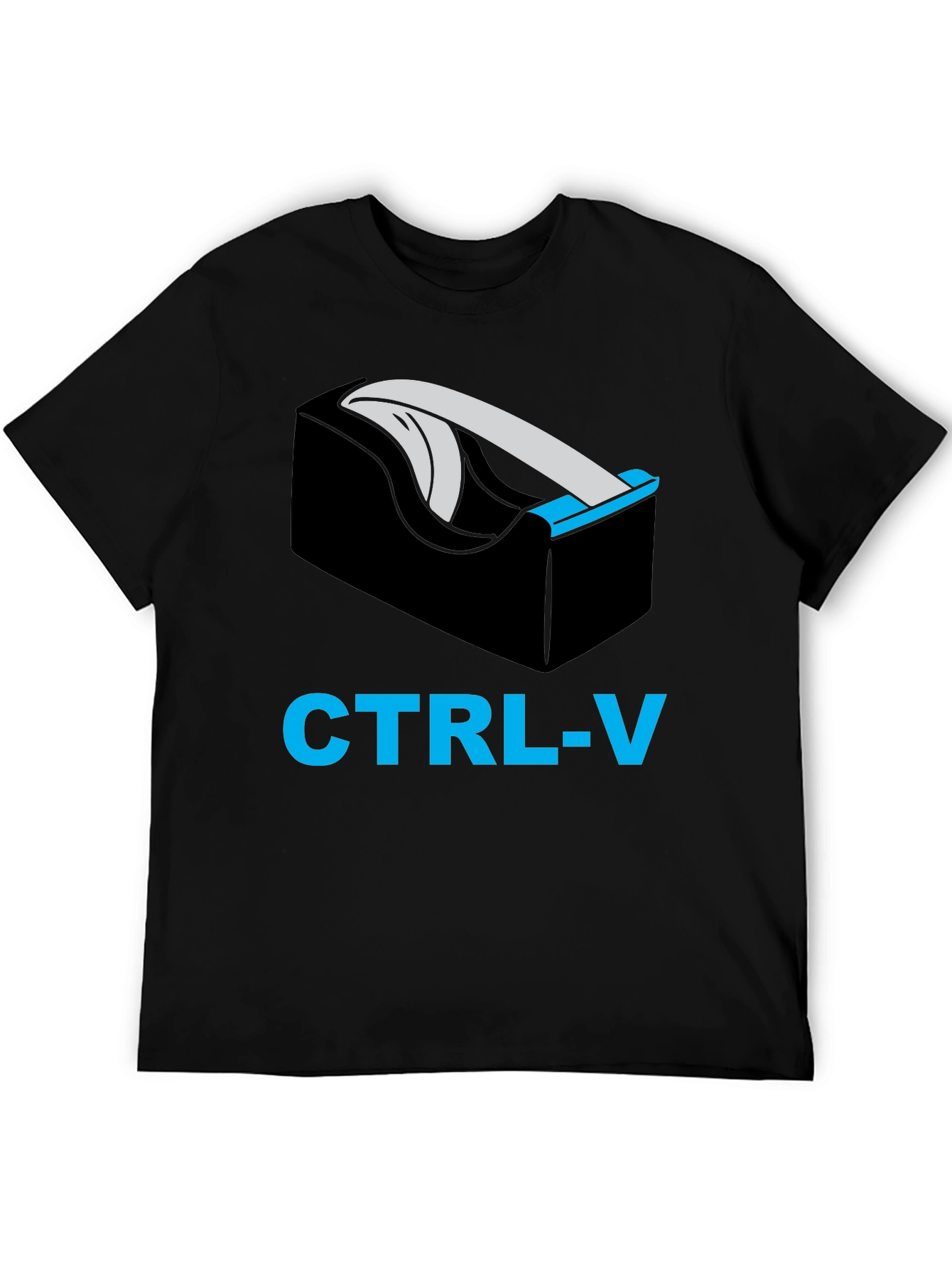CTRL-V Tape Dispenser Graphic T-Shirt