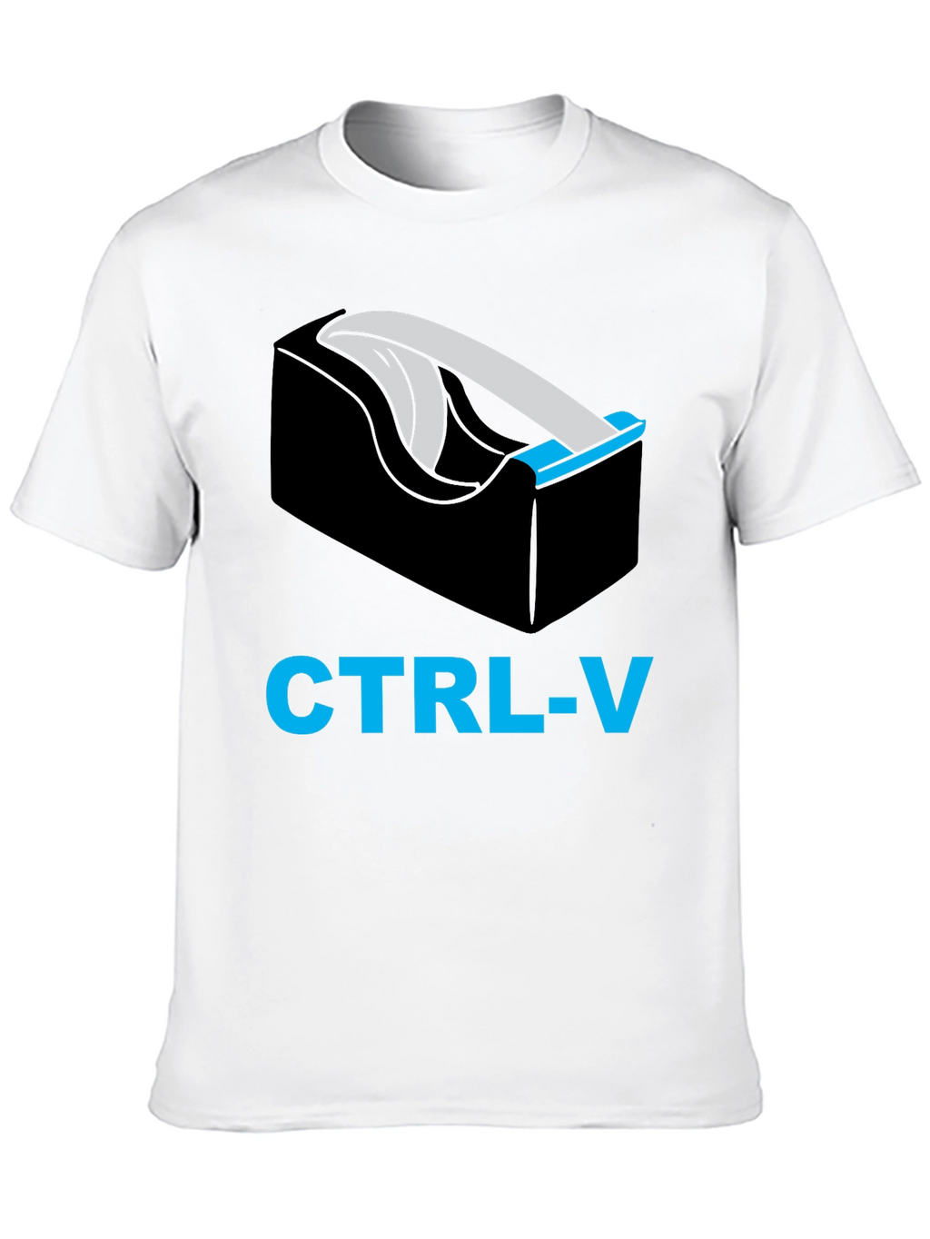 CTRL-V Tape Dispenser Graphic T-Shirt