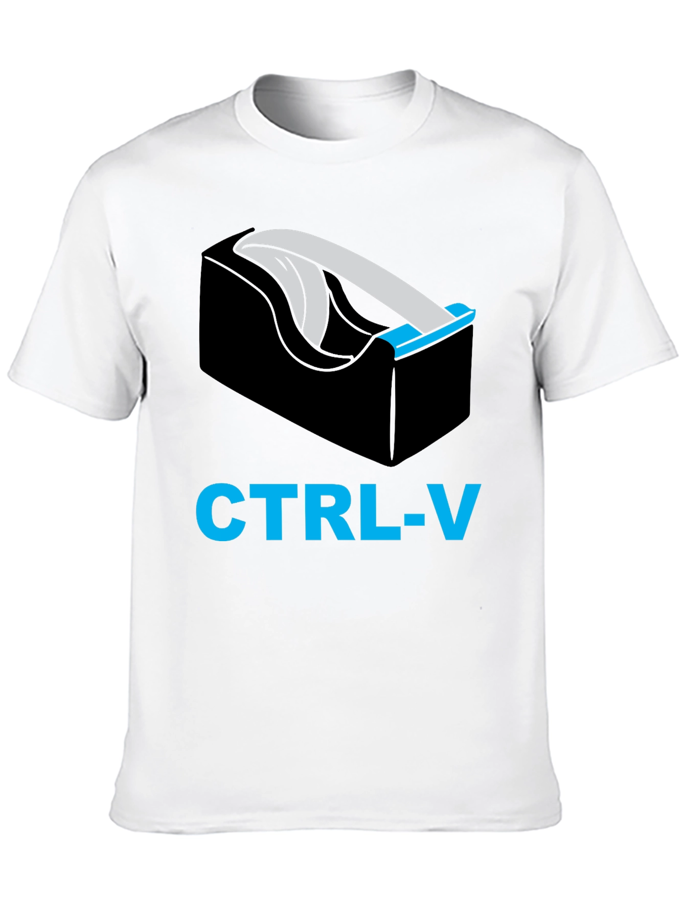 CTRL-V Tape Dispenser Graphic T-Shirt