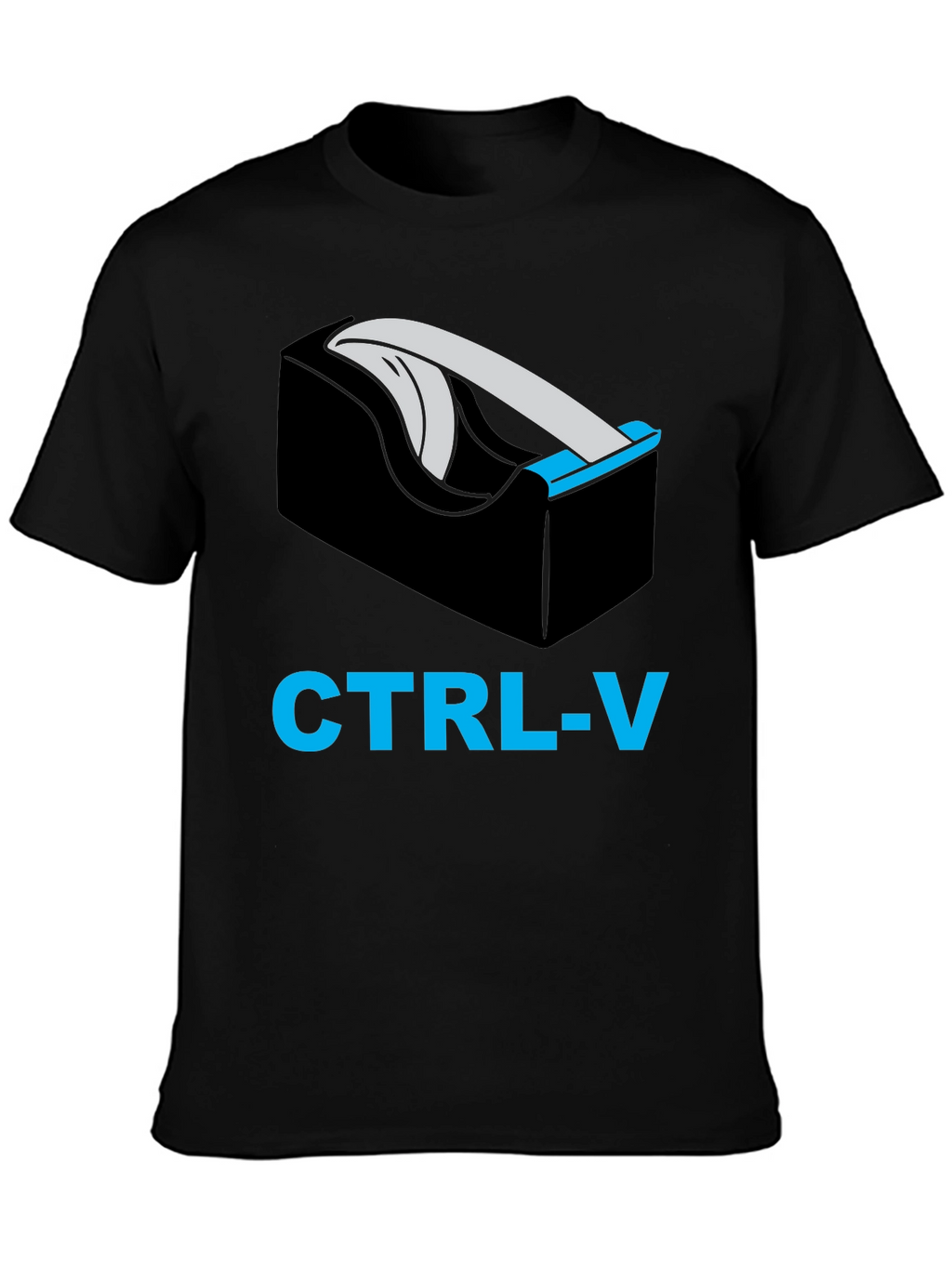 CTRL-V Tape Dispenser Graphic T-Shirt