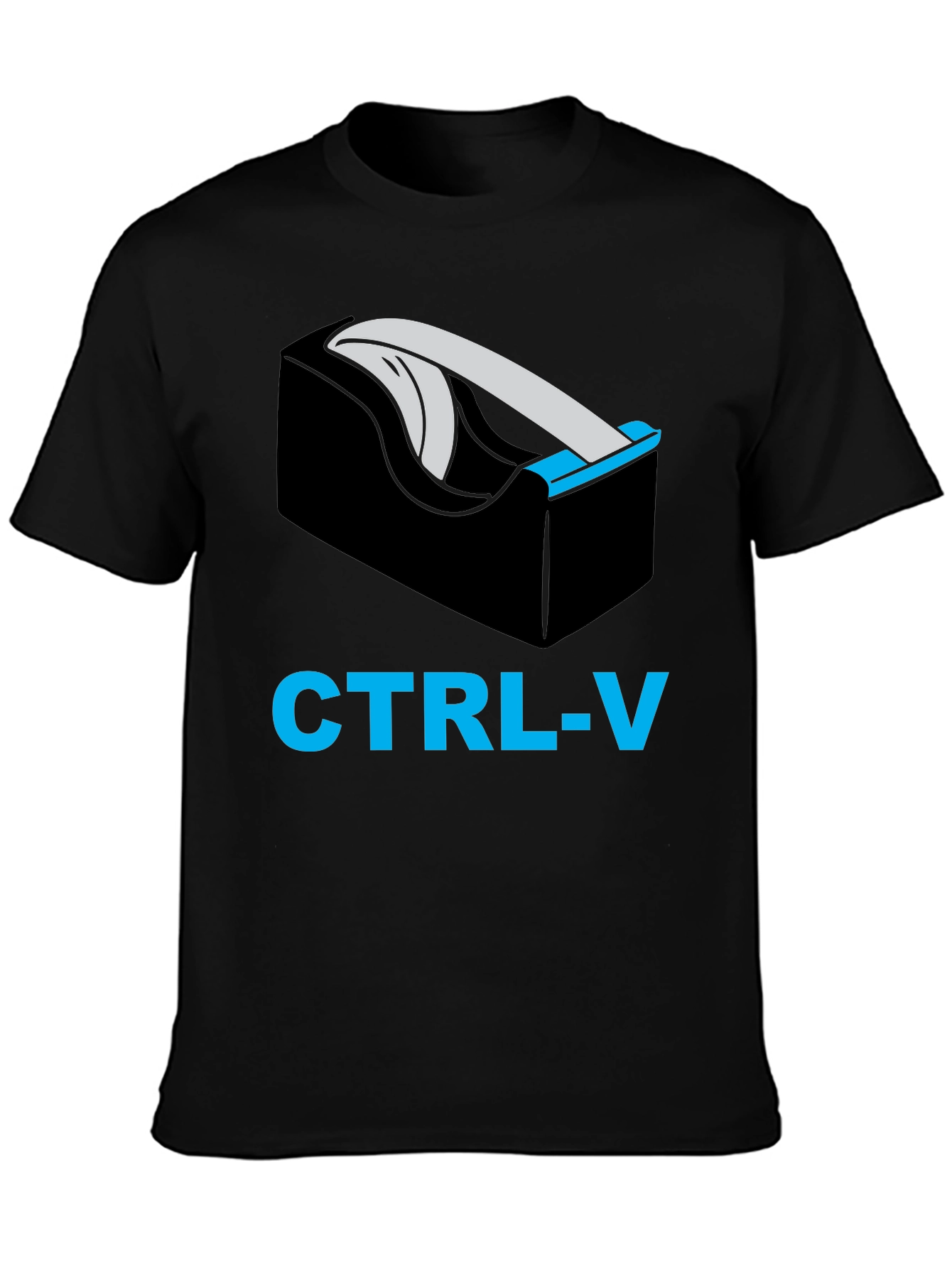 CTRL-V Tape Dispenser Graphic T-Shirt