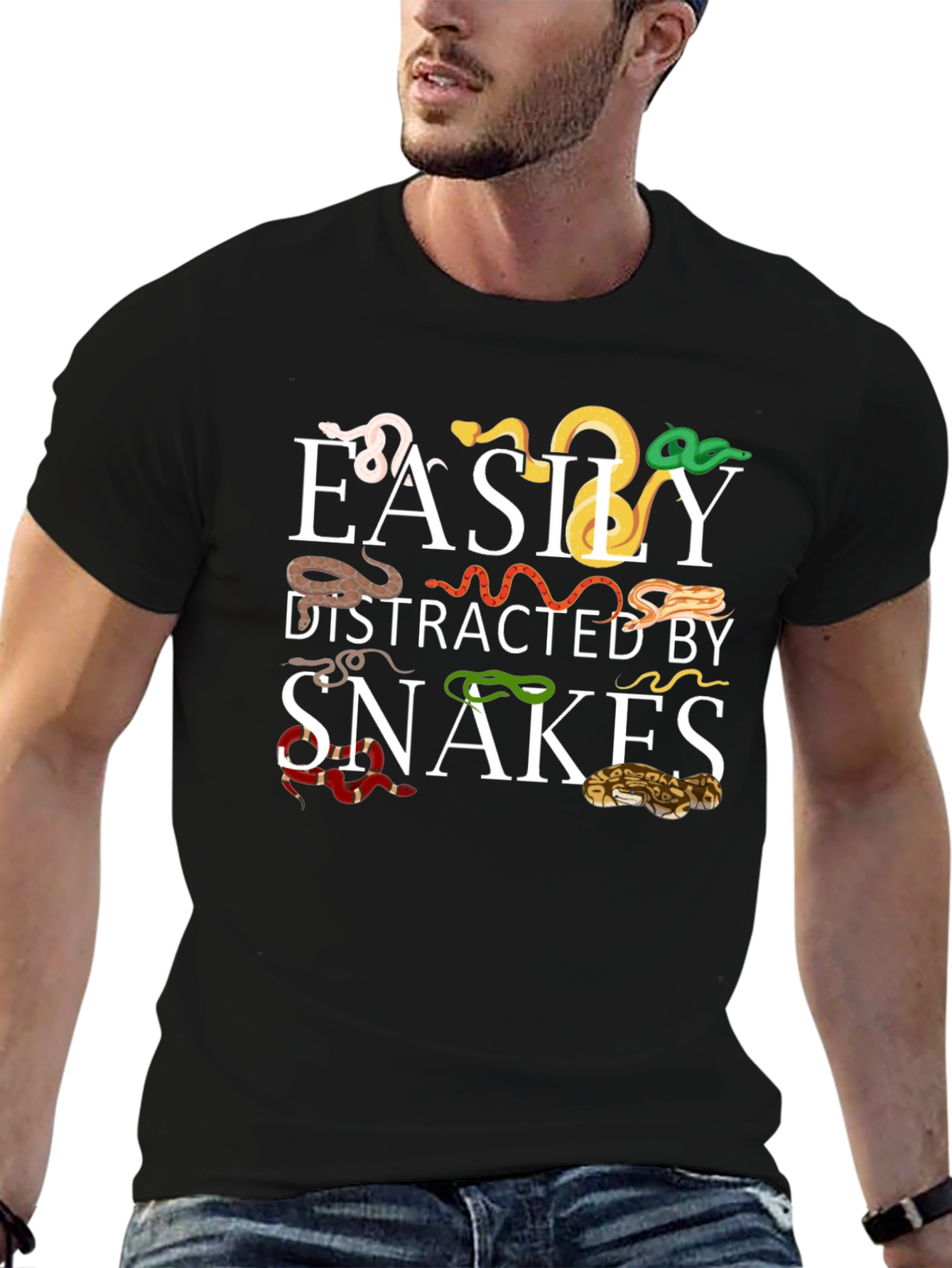Easily Distracted by Snakes T-Shirt