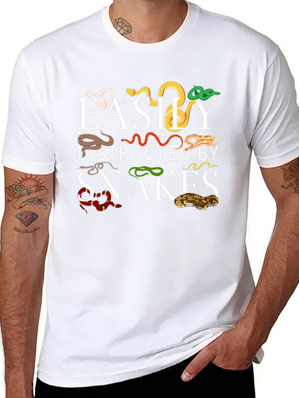 Easily Distracted by Snakes T-Shirt