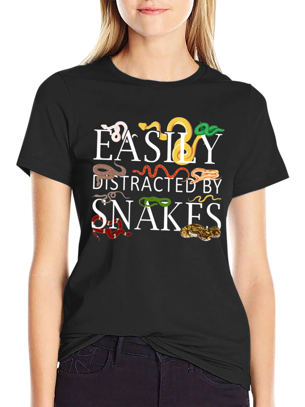 Easily Distracted by Snakes T-Shirt