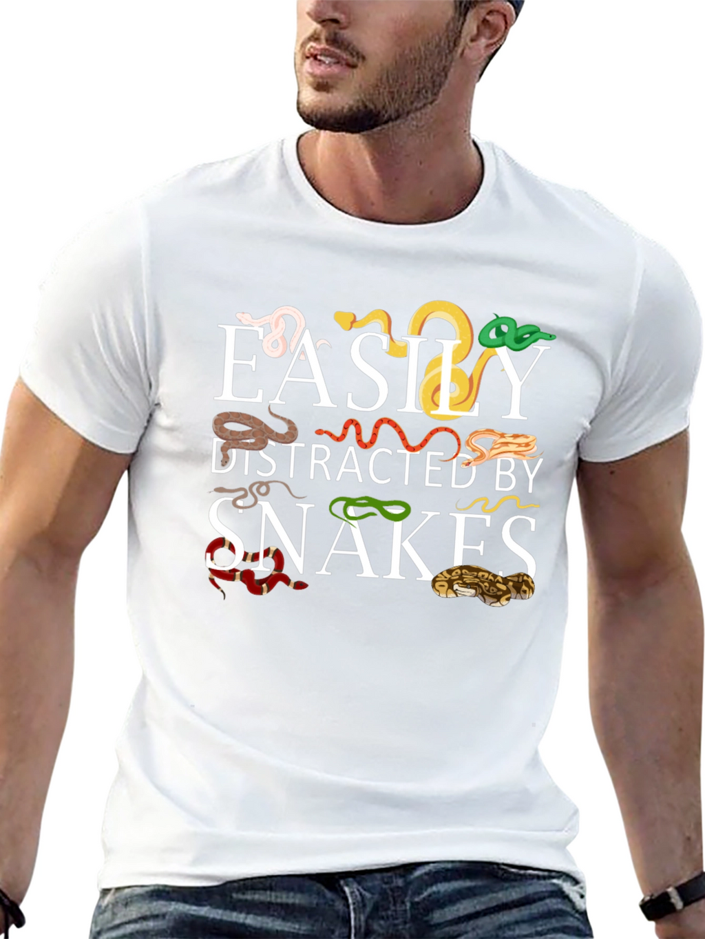 Easily Distracted by Snakes T-Shirt