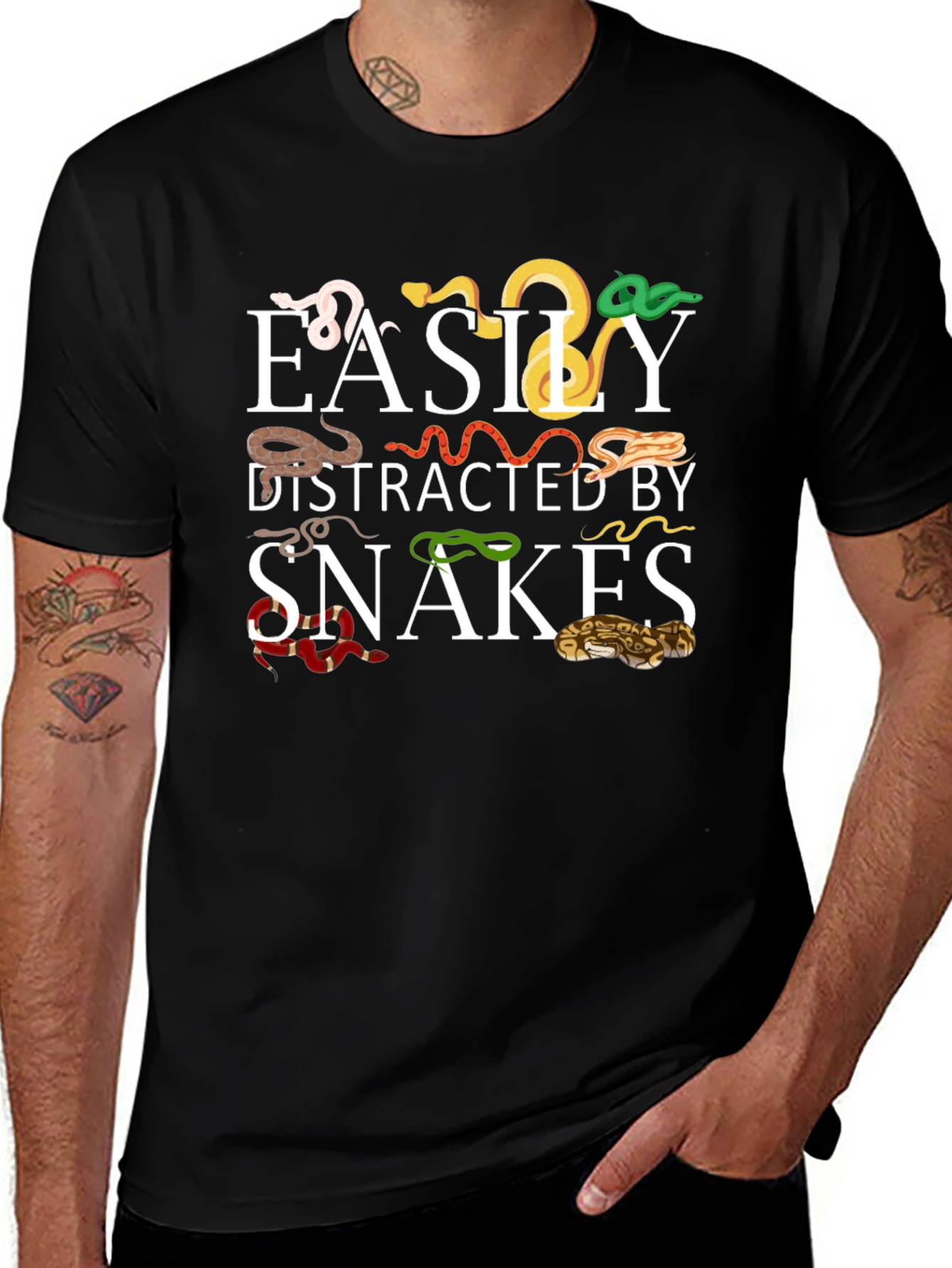 Easily Distracted by Snakes T-Shirt