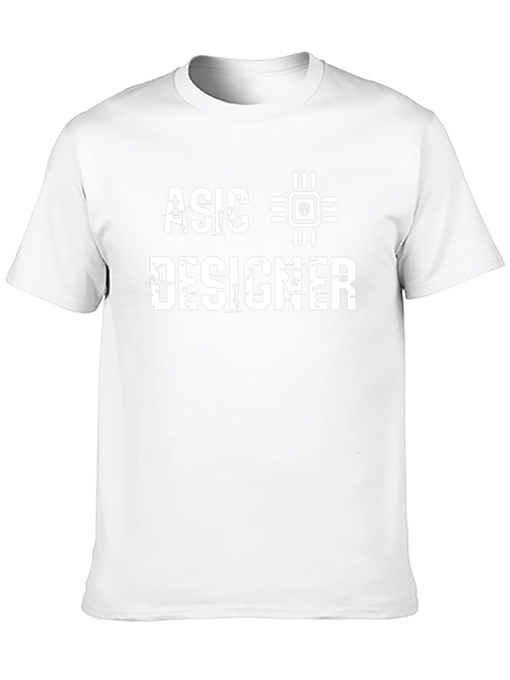 ASIC Designer Black T-Shirt - Tech Enthusiast Apparel