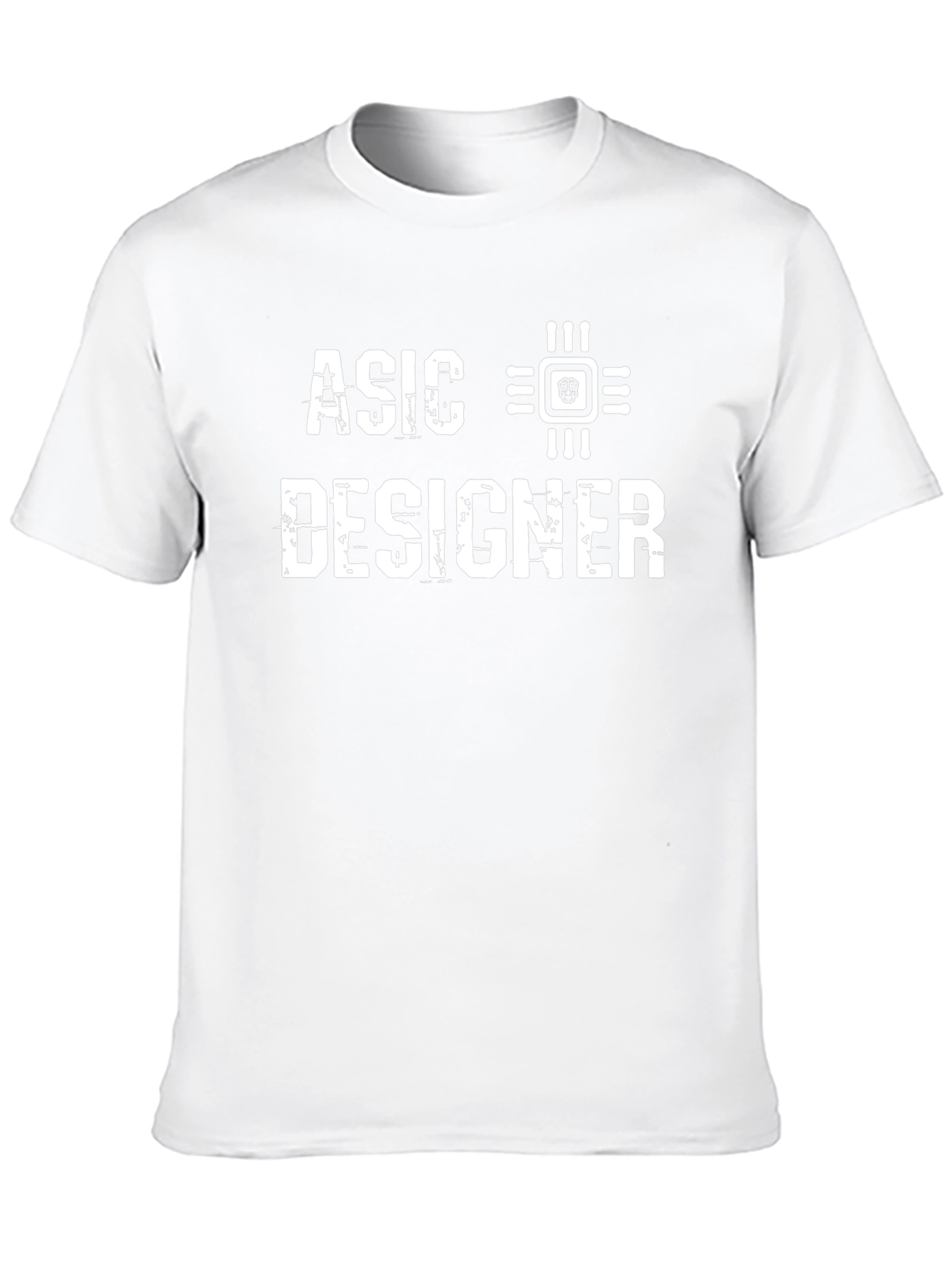 ASIC Designer Black T-Shirt - Tech Enthusiast Apparel