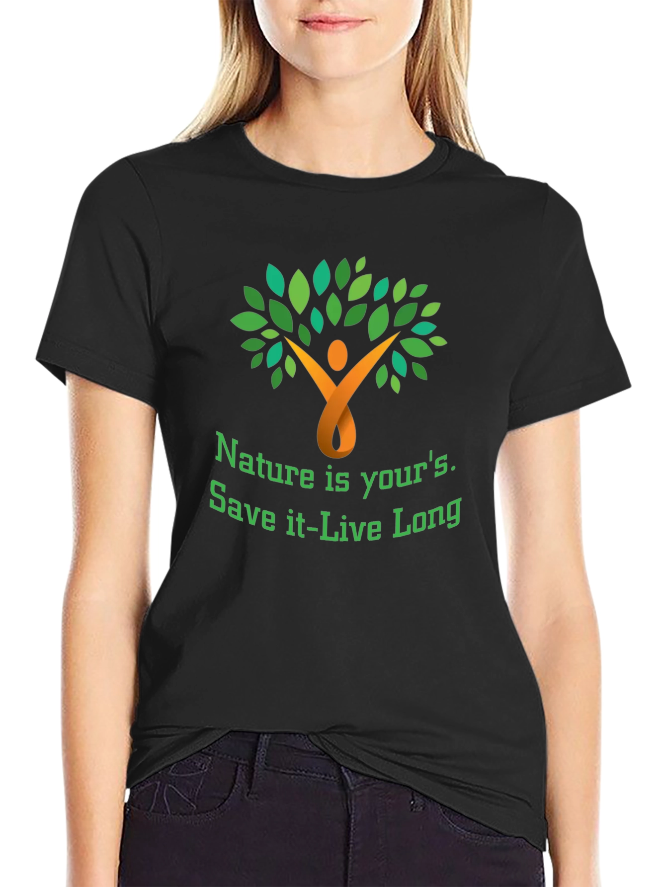 Nature is Yours Graphic T-Shirt