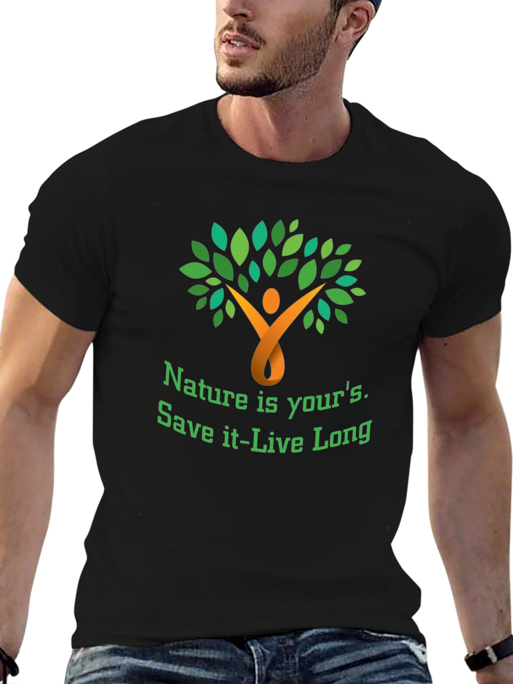 Nature is Yours Graphic T-Shirt