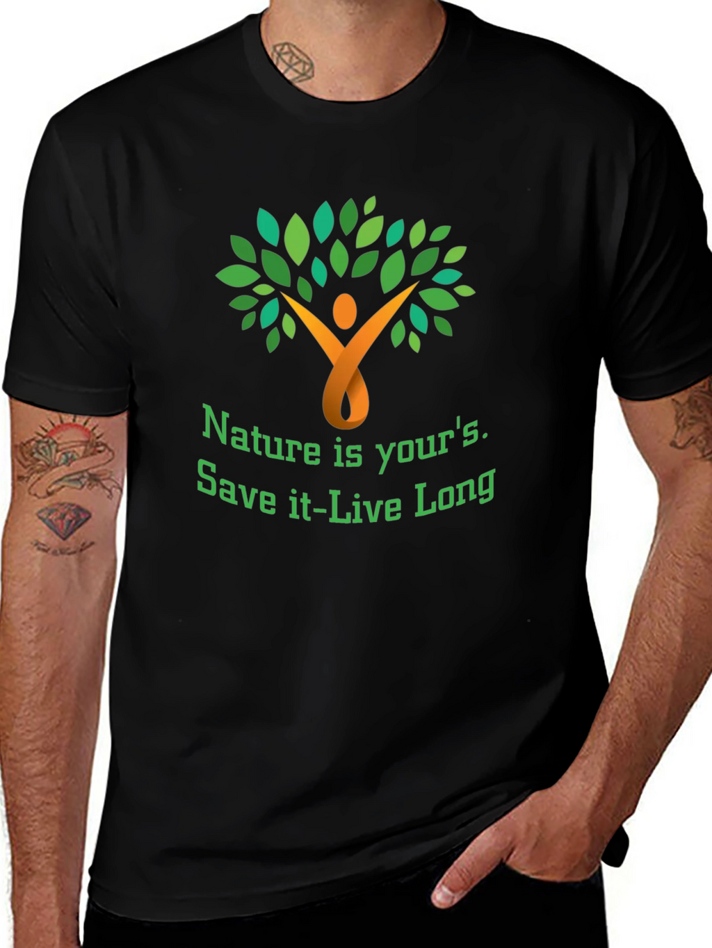 Nature is Yours Graphic T-Shirt