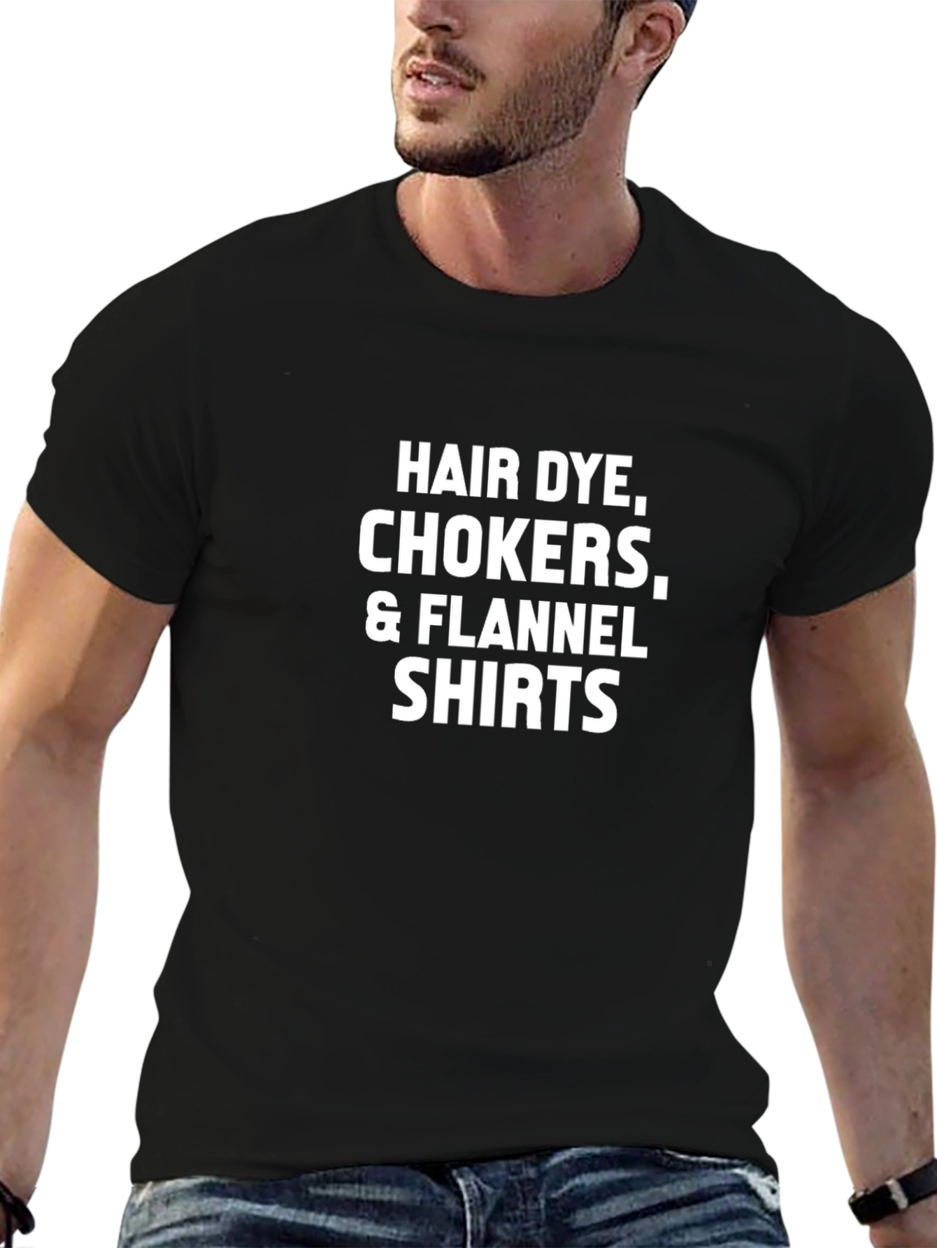 Hair Dye Chokers & Flannel Shirts T-Shirt