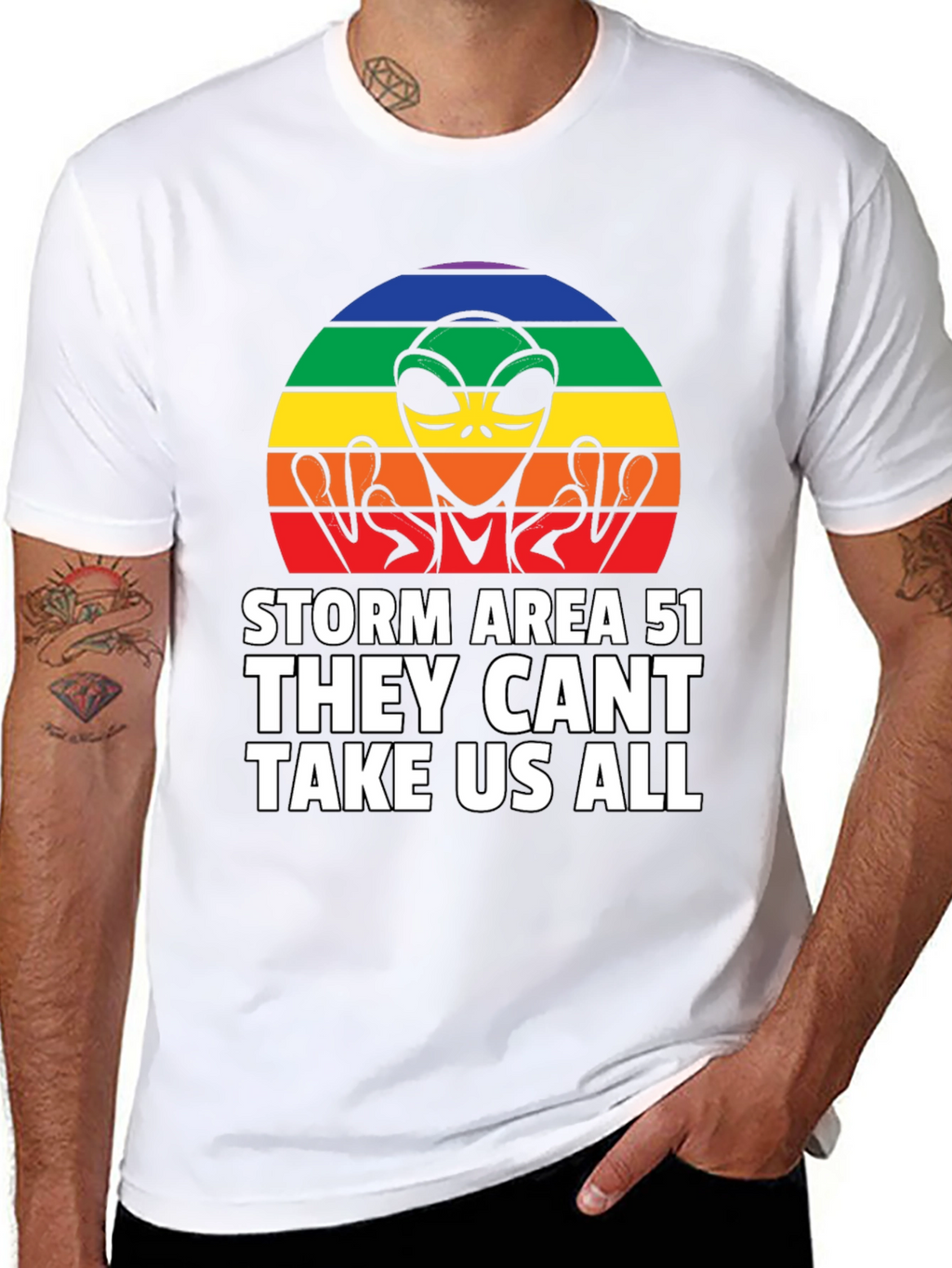Storm Area 51 Alien T-Shirt