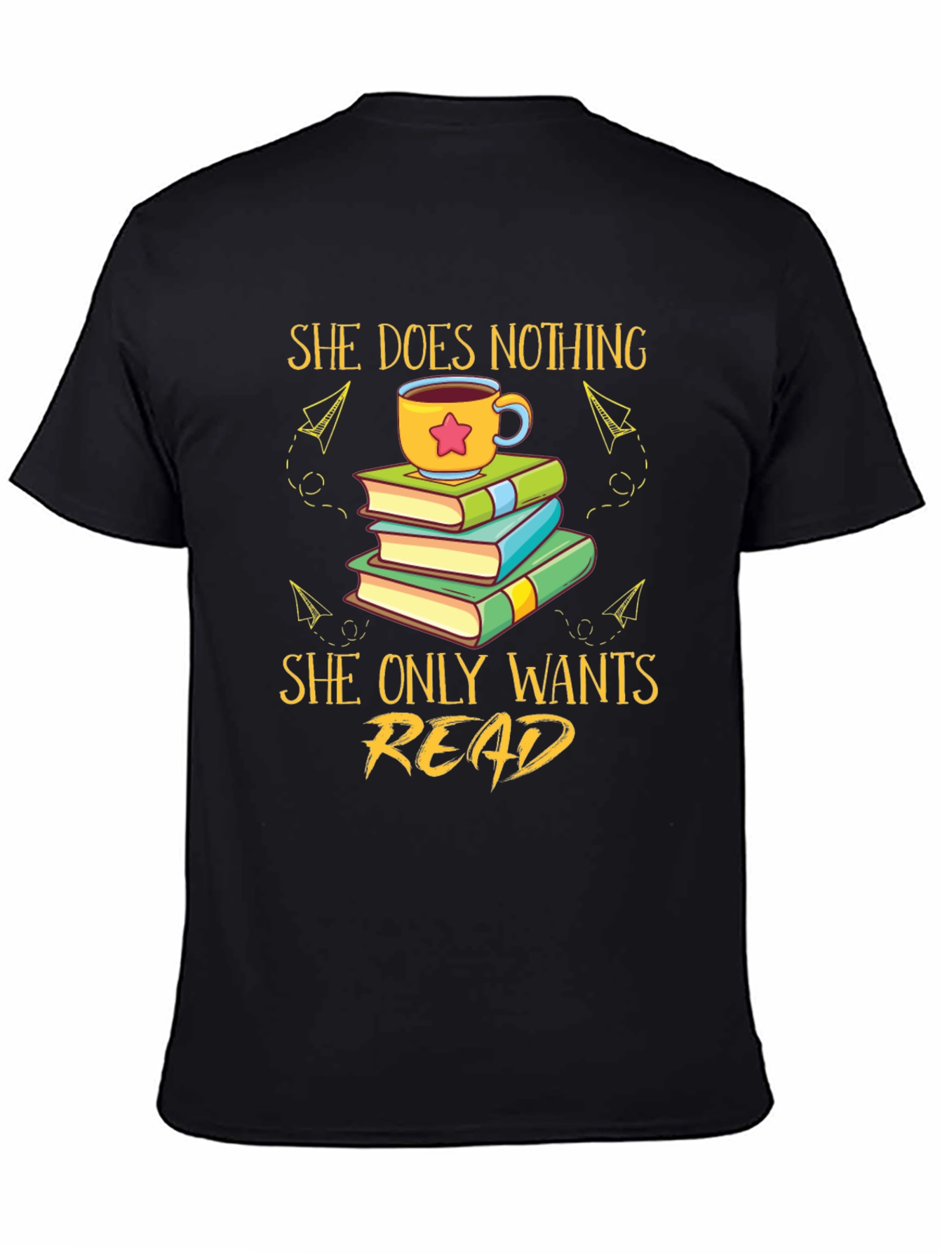 She Does Nothing She Only Wants Read T-Shirt