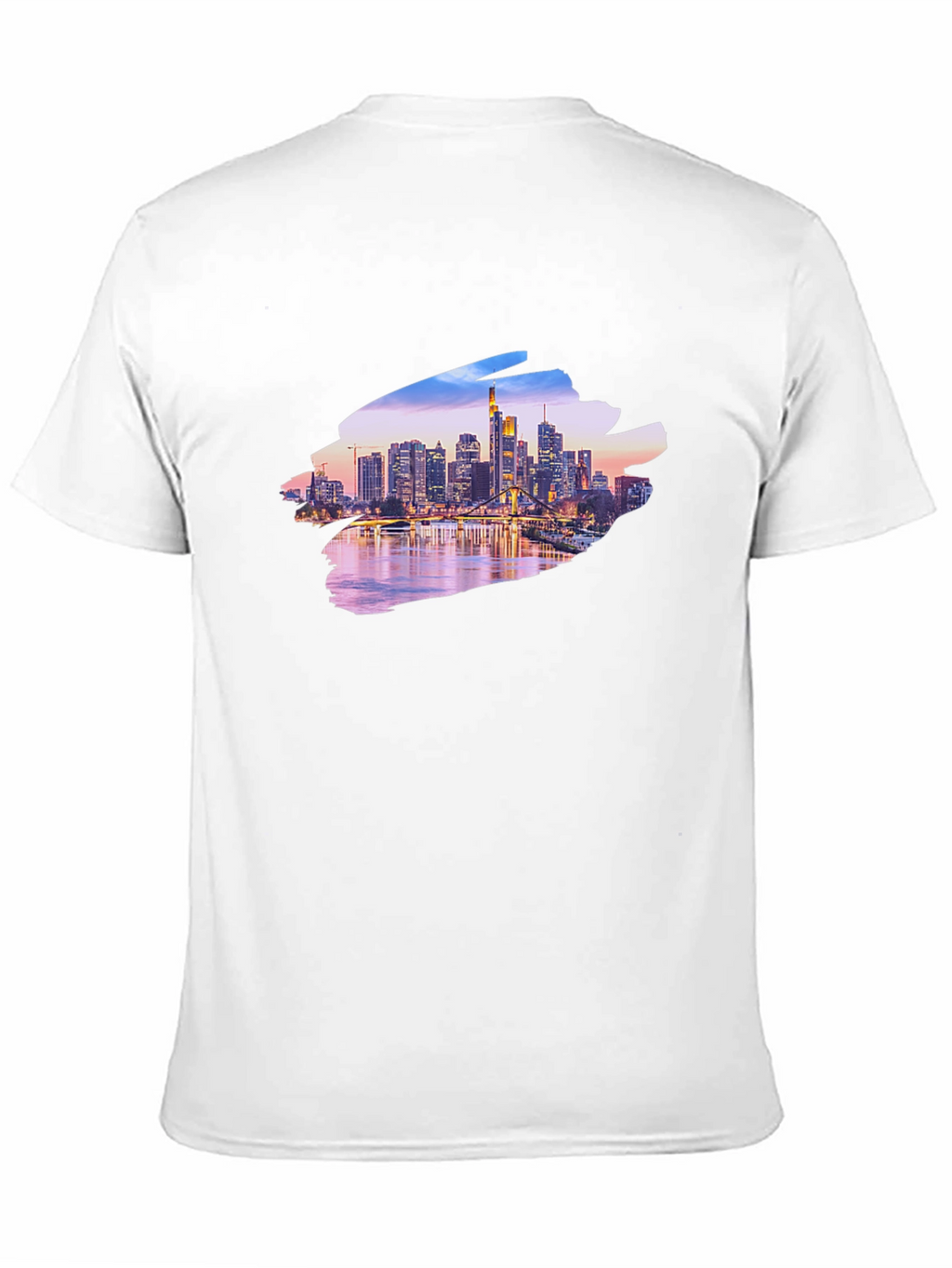 Cityscape Graphic Black T-Shirt