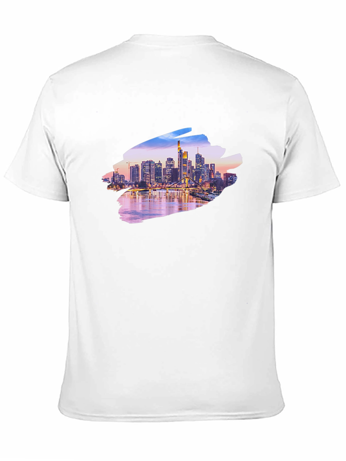 Cityscape Graphic Black T-Shirt