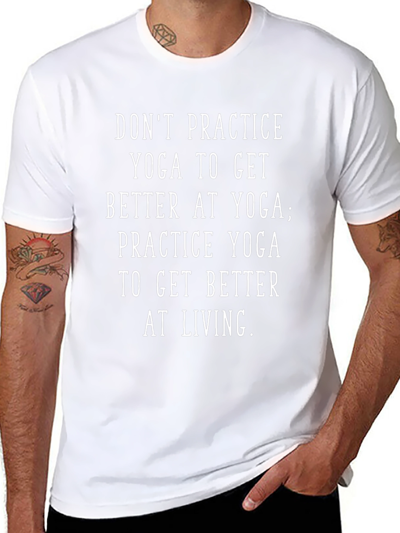 Yoga Practice T-Shirt - Live Better