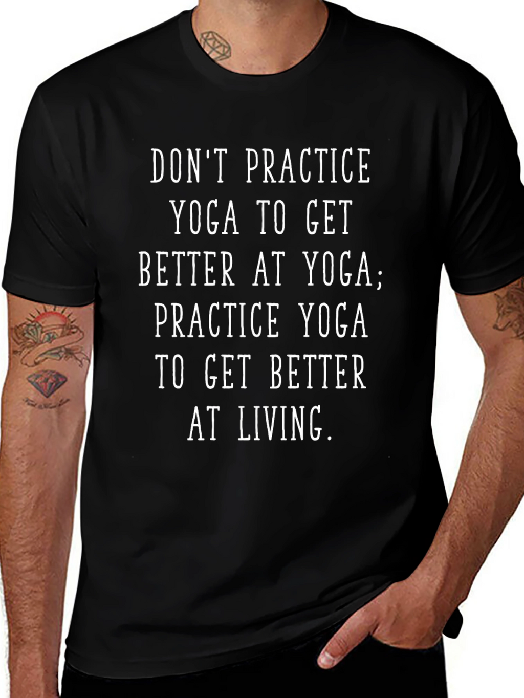 Yoga Practice T-Shirt - Live Better