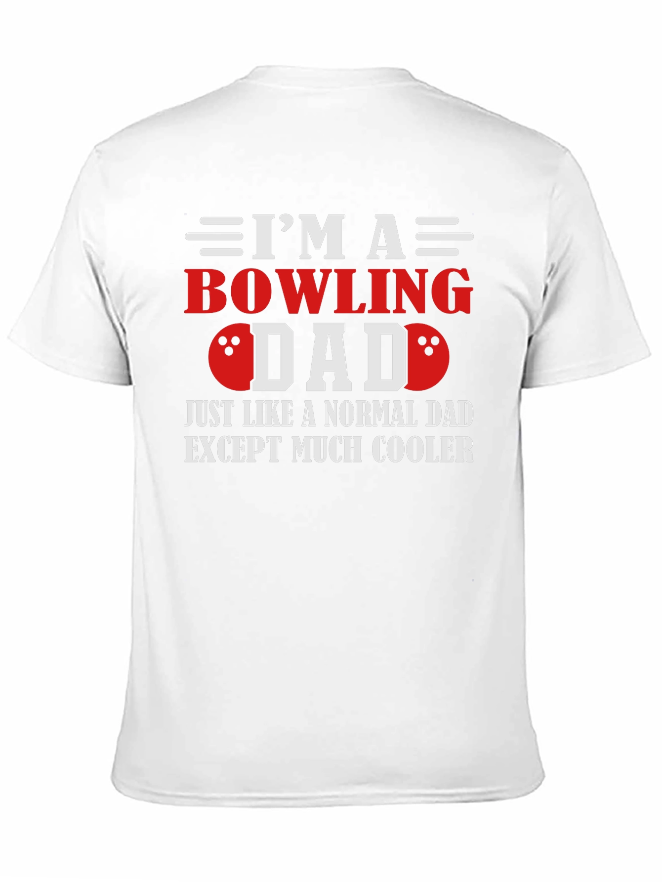Bowling Dad T-Shirt - Cool Fathers Day Gift