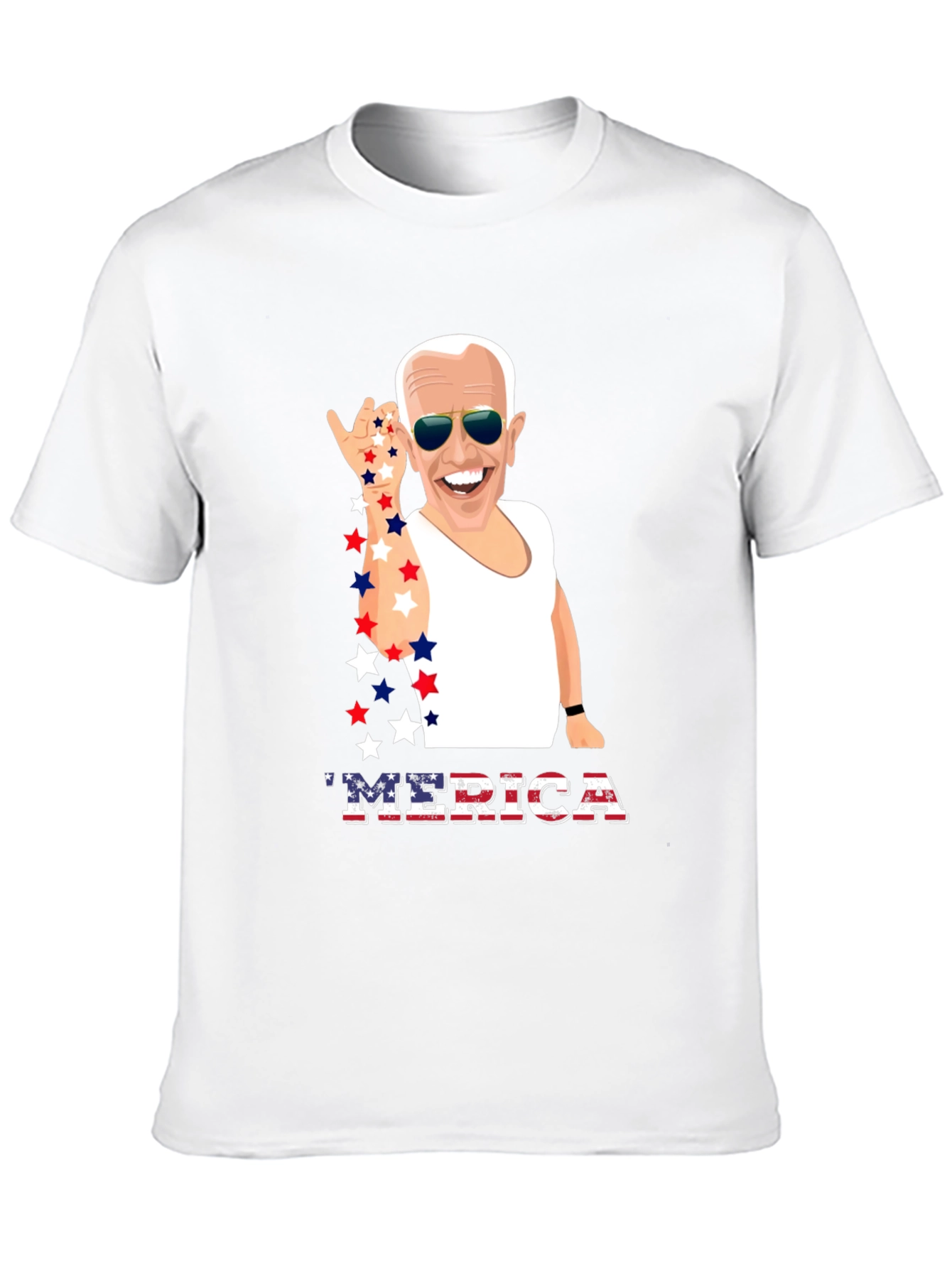 Joe Biden MERICA Patriotic T-Shirt