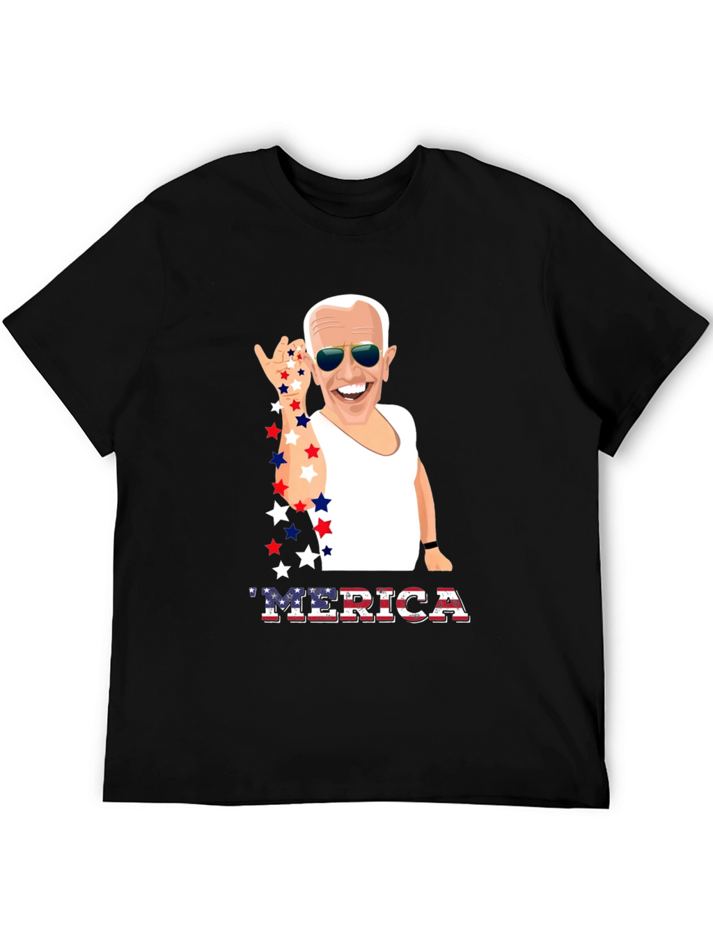 Joe Biden MERICA Patriotic T-Shirt
