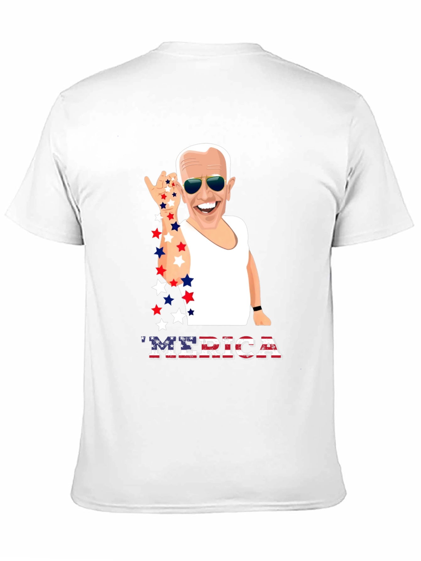 Joe Biden MERICA Patriotic T-Shirt