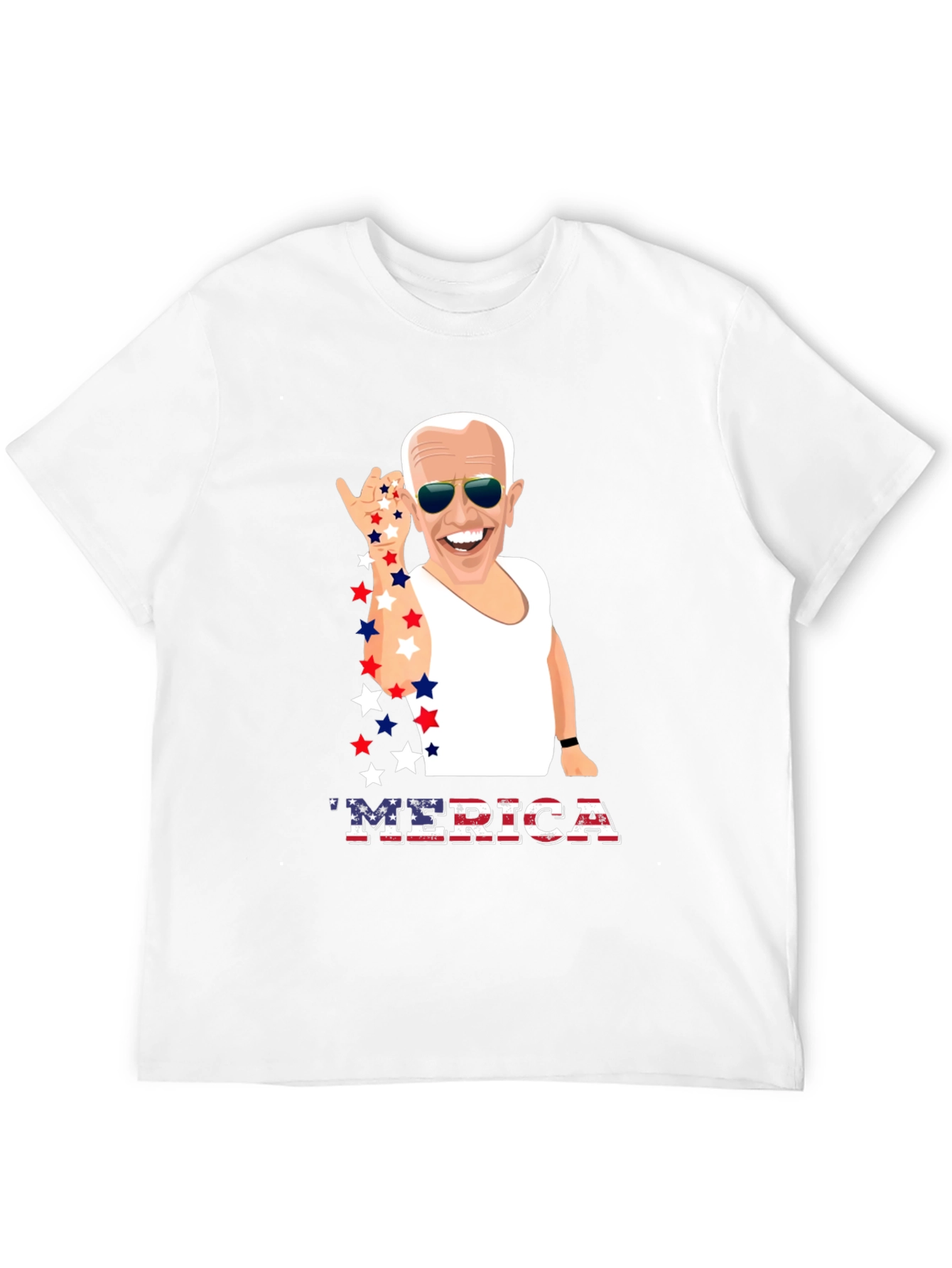 Joe Biden MERICA Patriotic T-Shirt