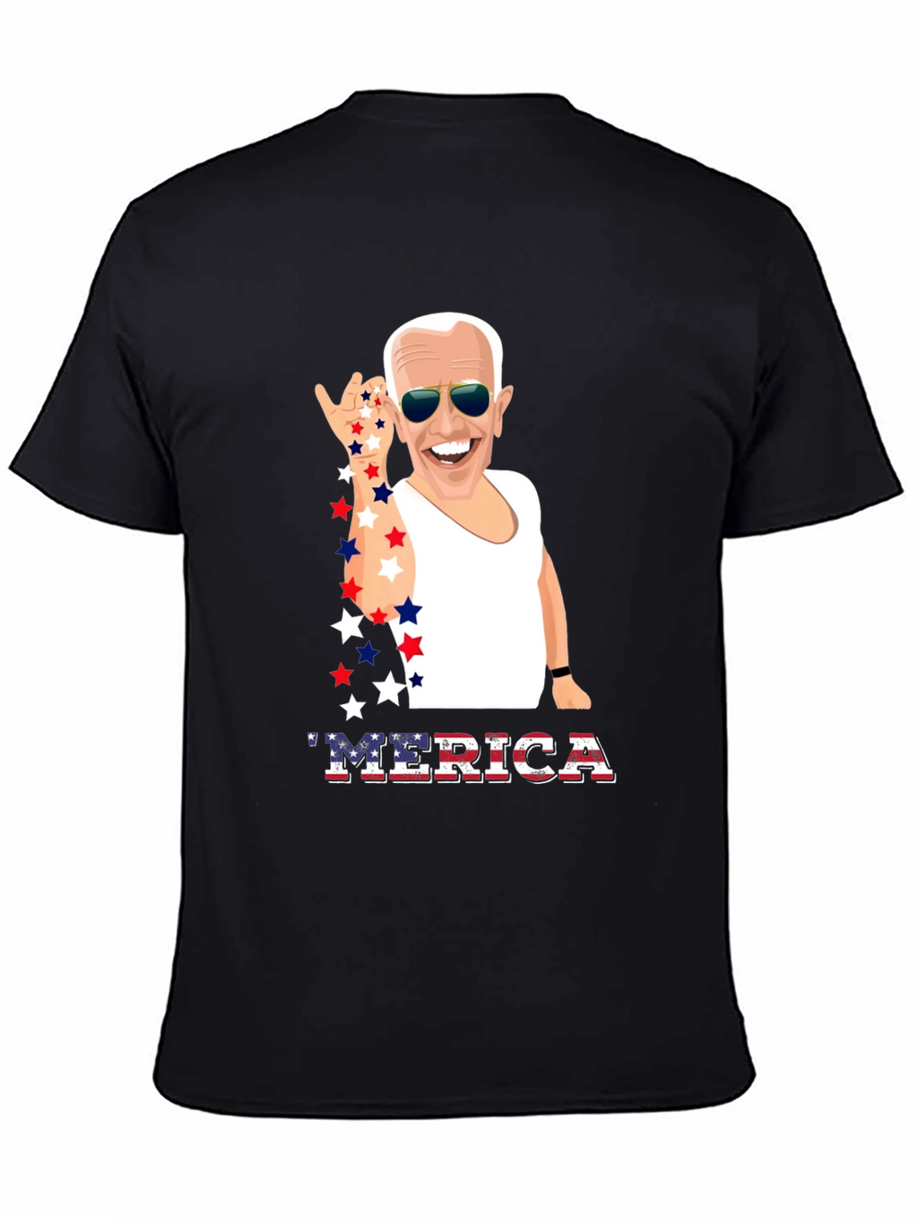Joe Biden MERICA Patriotic T-Shirt