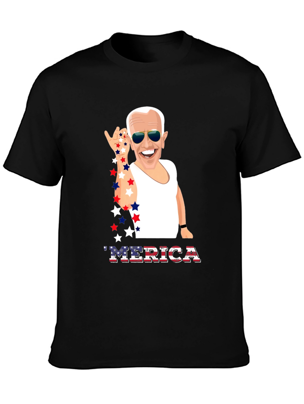 Joe Biden MERICA Patriotic T-Shirt