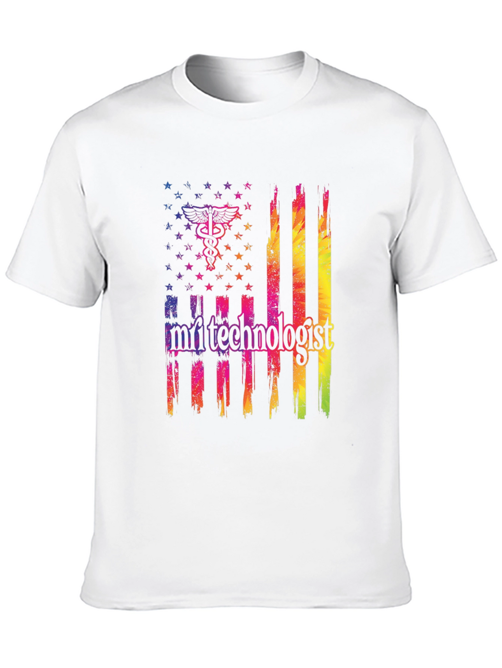 MRI Technologist American Flag T-Shirt