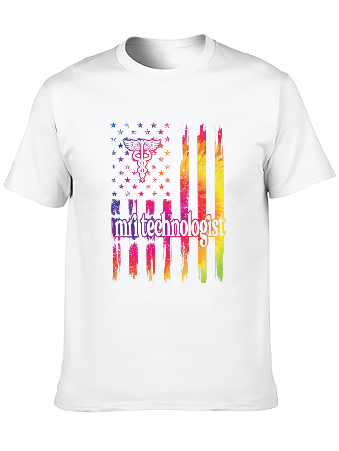 MRI Technologist American Flag T-Shirt