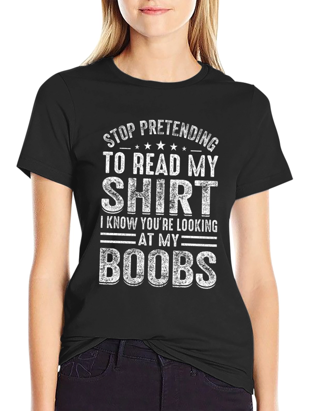 Funny Boobs Graphic T-Shirt for Men