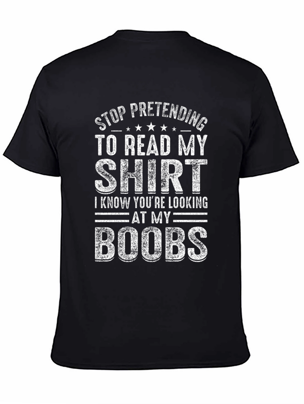 Funny Boobs Graphic T-Shirt for Men