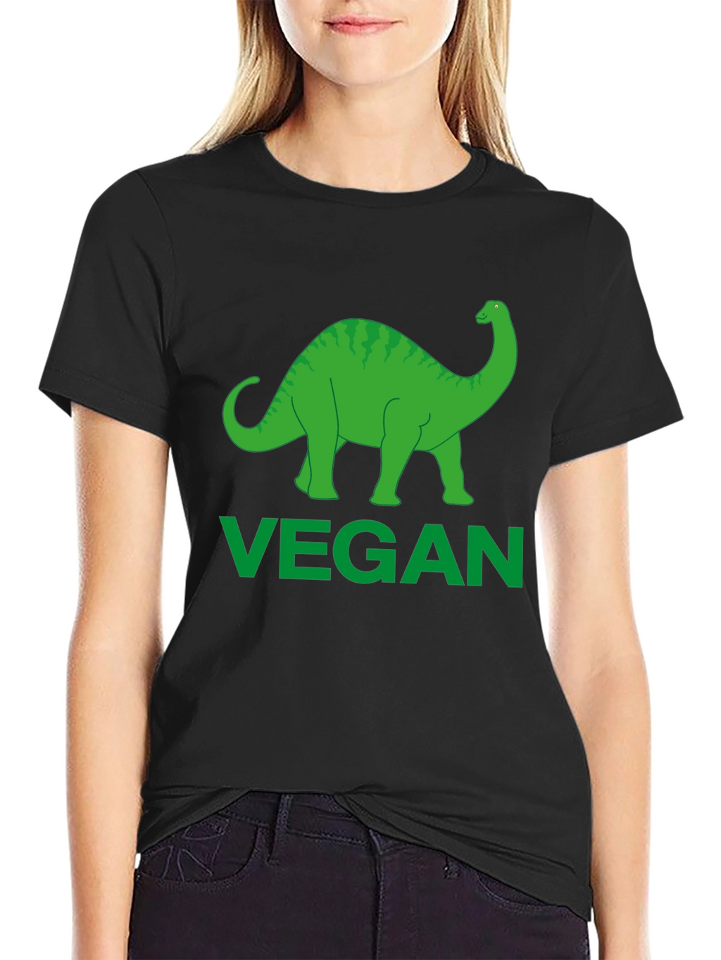 Vegan Dinosaur T-Shirt - Eco-Friendly Style