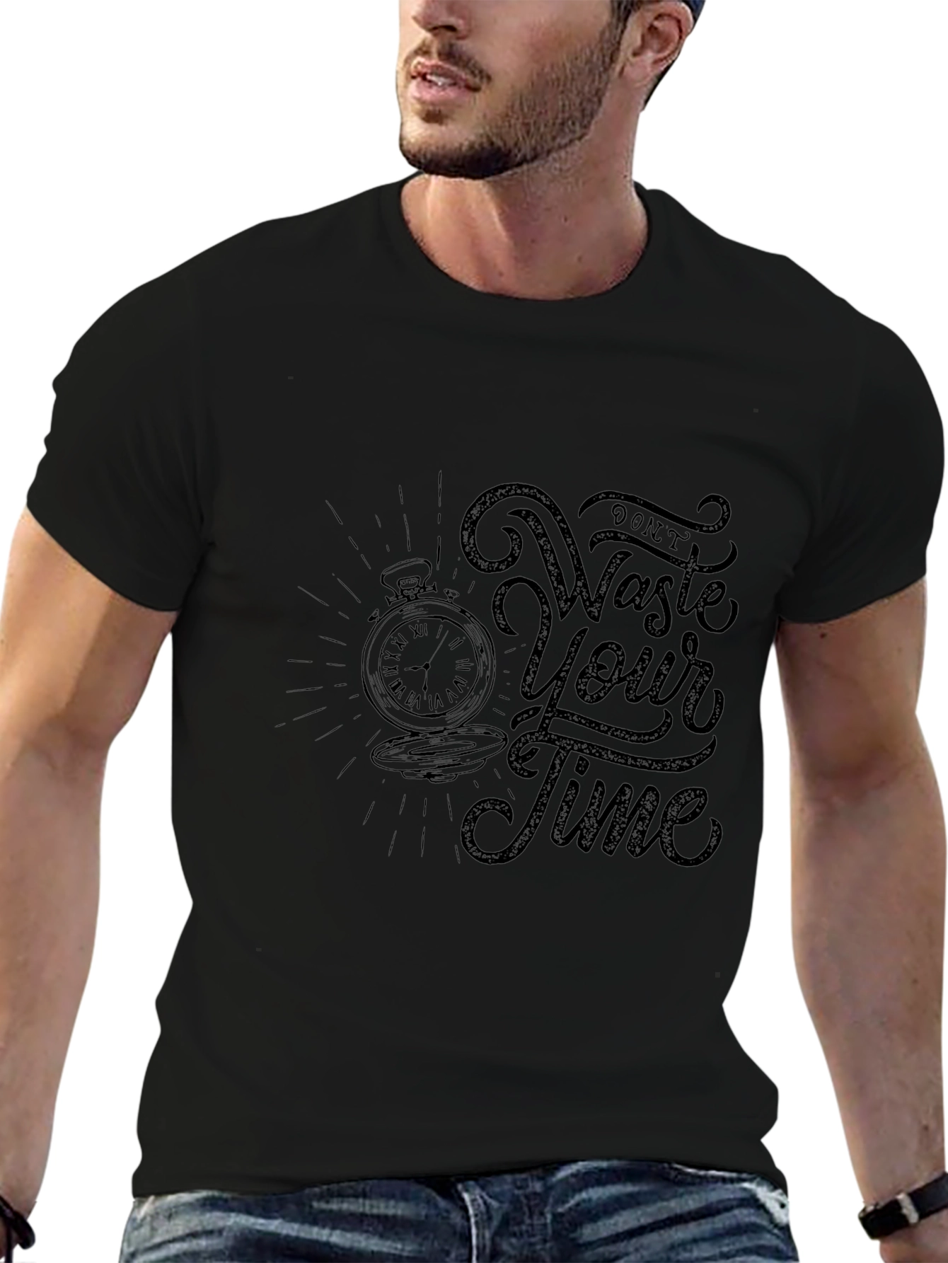 Dont Waste Your Time Graphic Tee