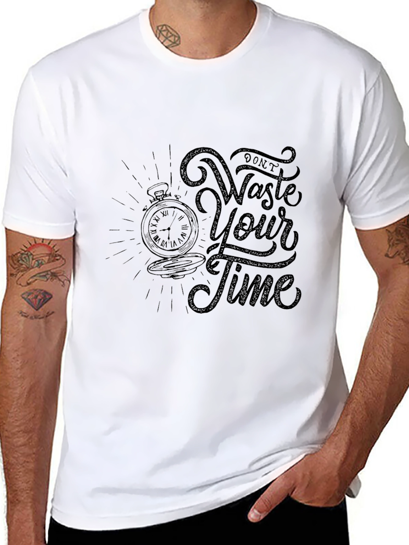 Dont Waste Your Time Graphic Tee