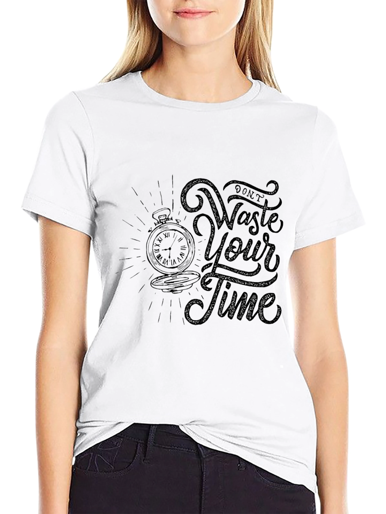 Dont Waste Your Time Graphic Tee