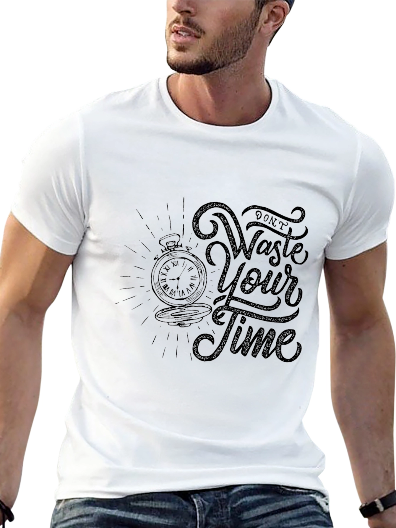 Dont Waste Your Time Graphic Tee