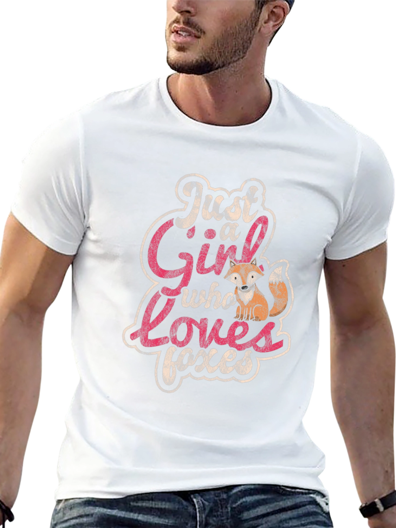 Just a Girl Who Loves Foxes T-Shirt