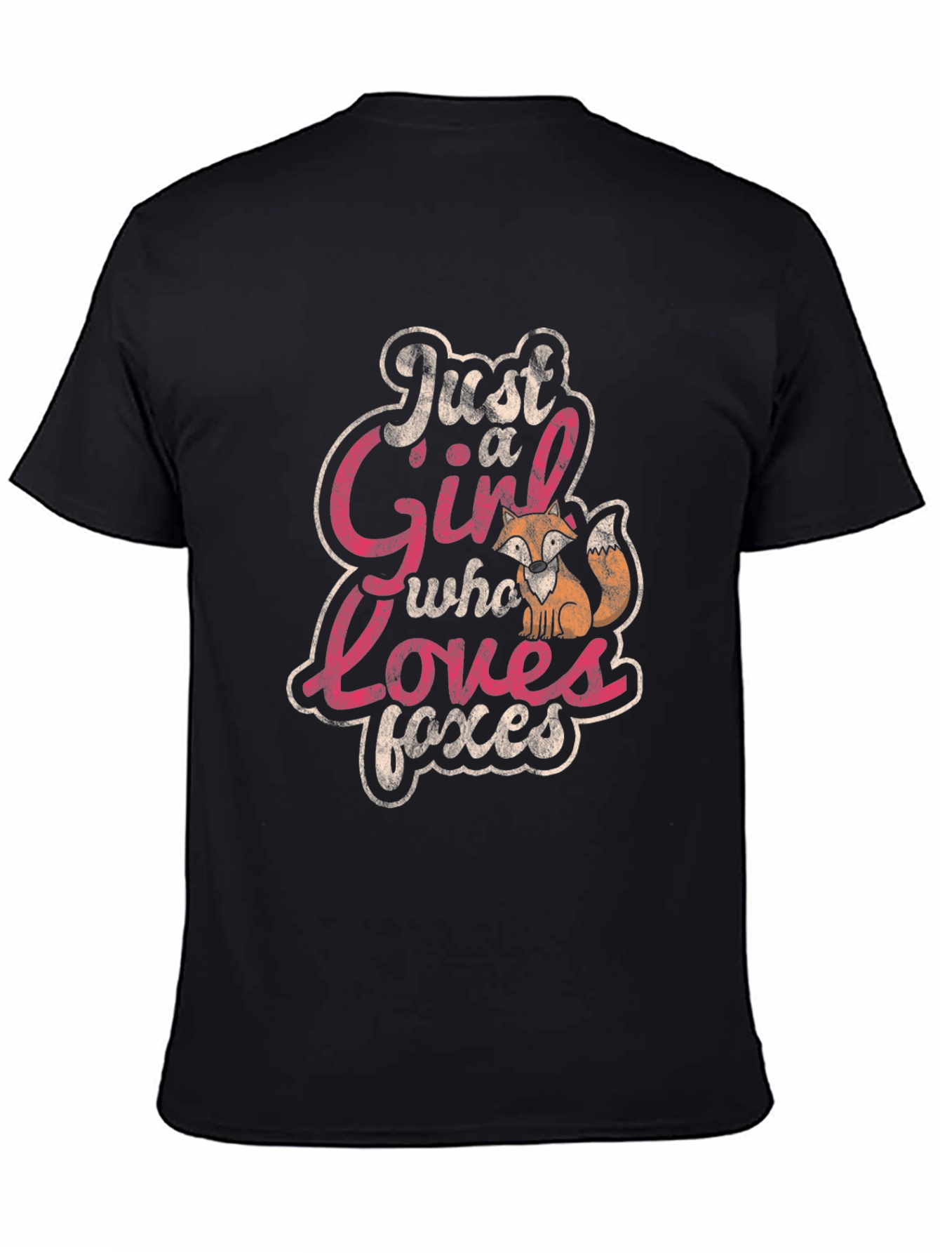 Just a Girl Who Loves Foxes T-Shirt