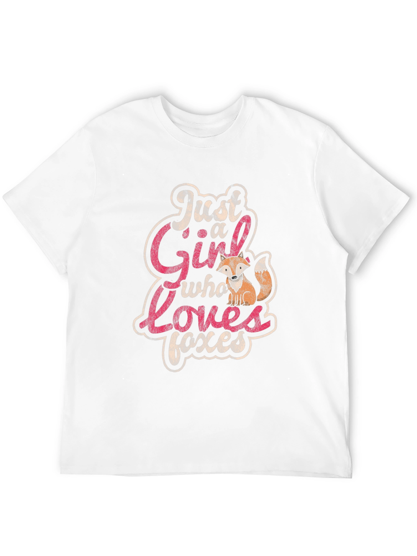 Just a Girl Who Loves Foxes T-Shirt