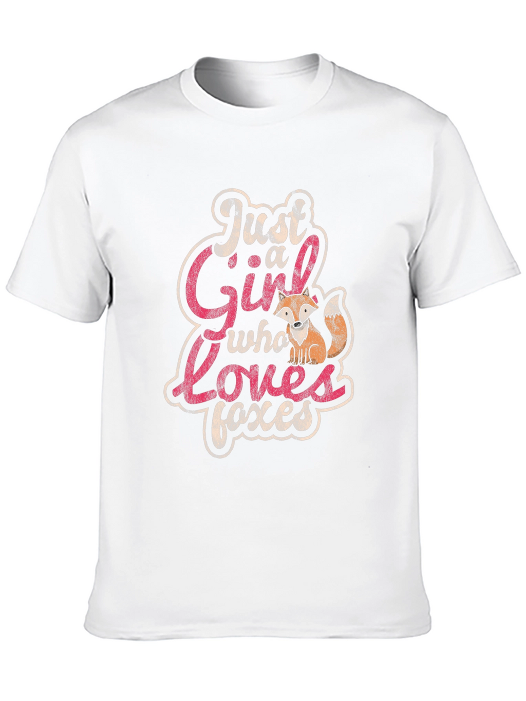 Just a Girl Who Loves Foxes T-Shirt